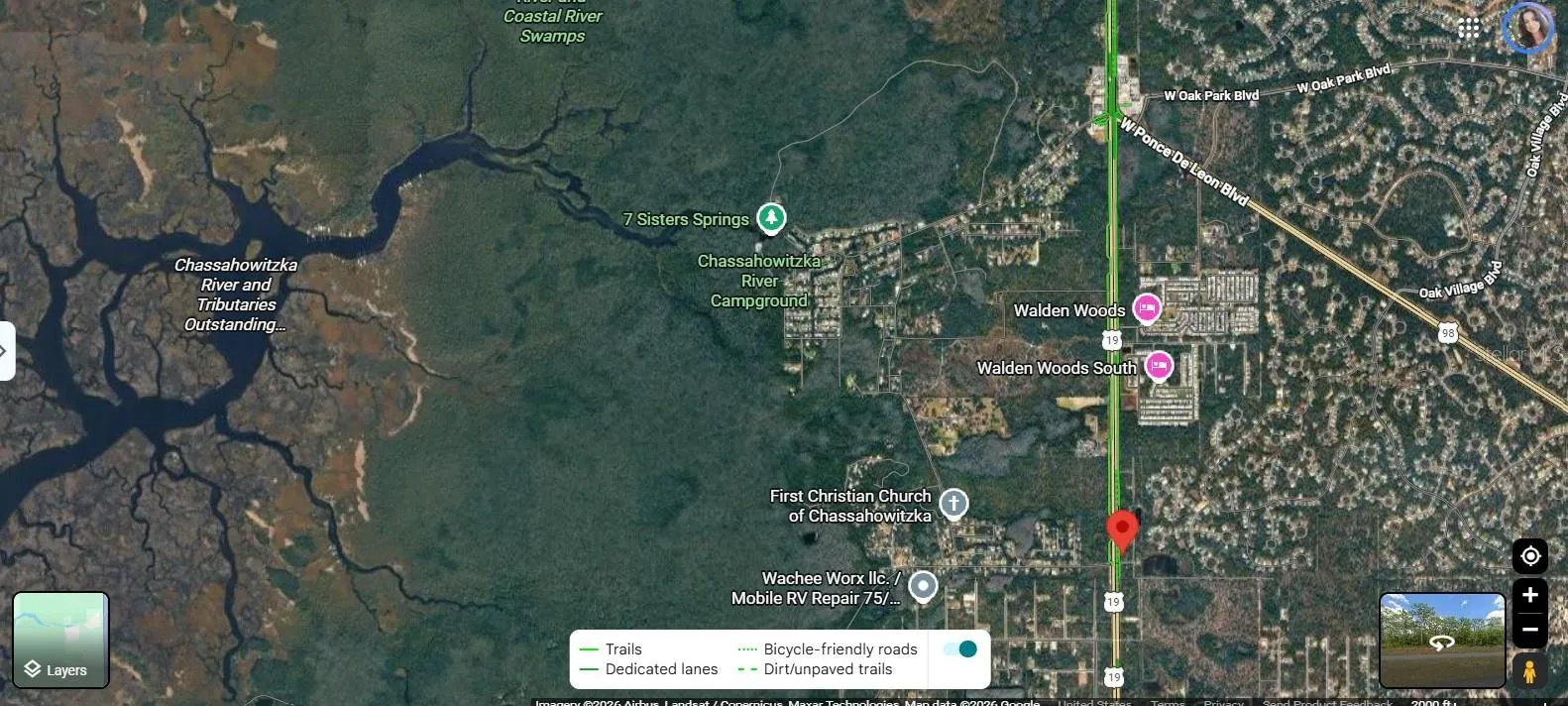 Map view