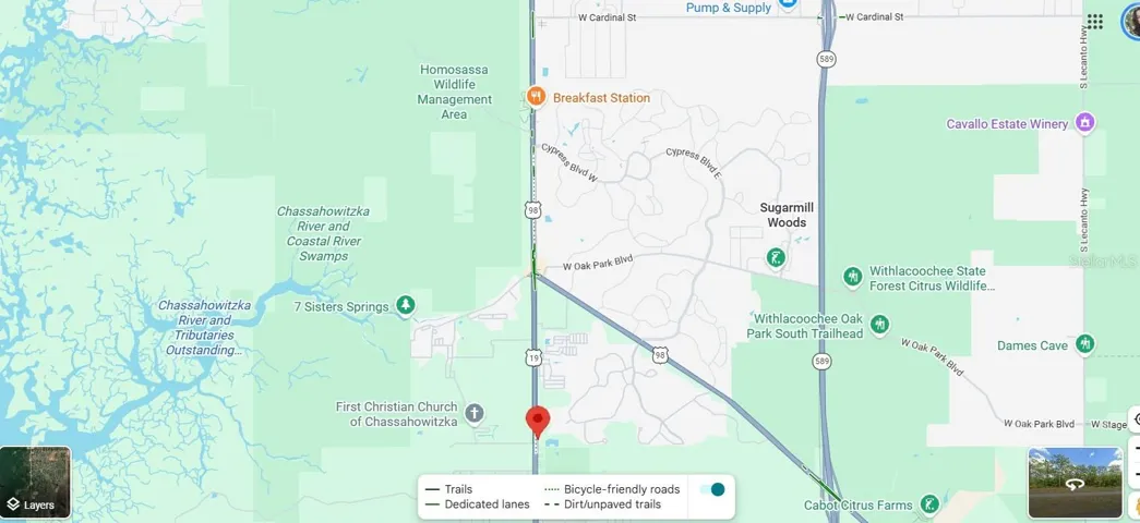Map view