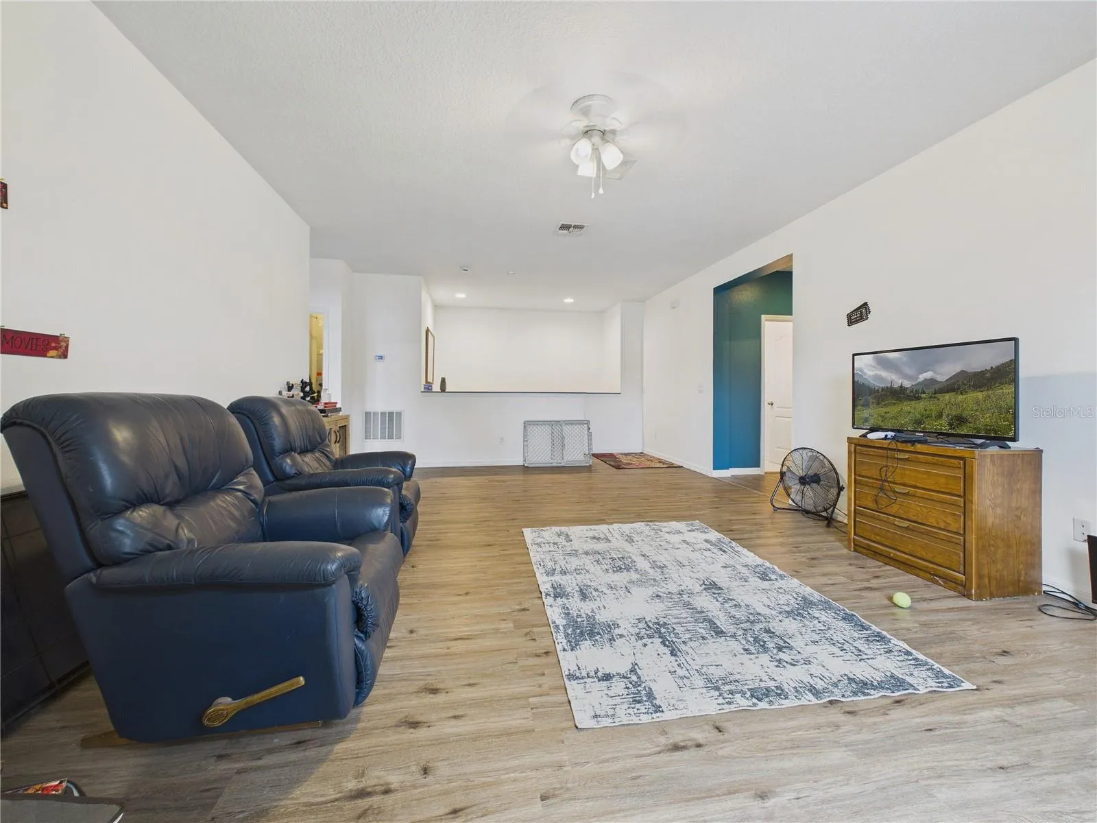 Second floor living room