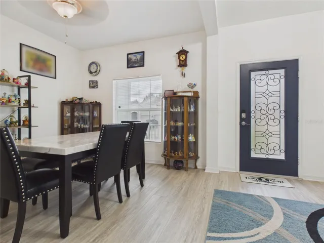 Formal dining room and front entrance