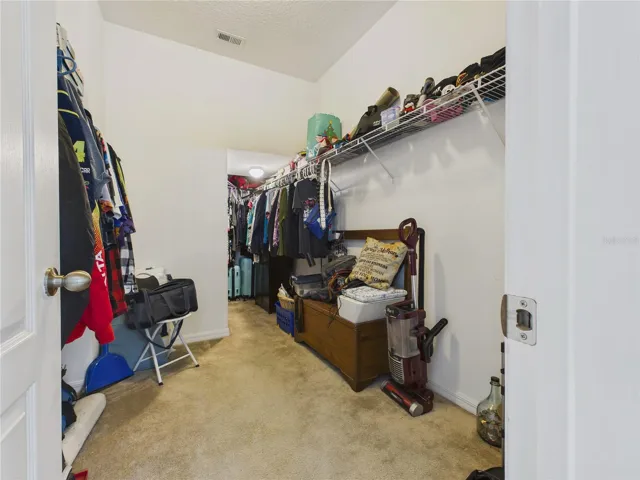 Primary walk in closet
