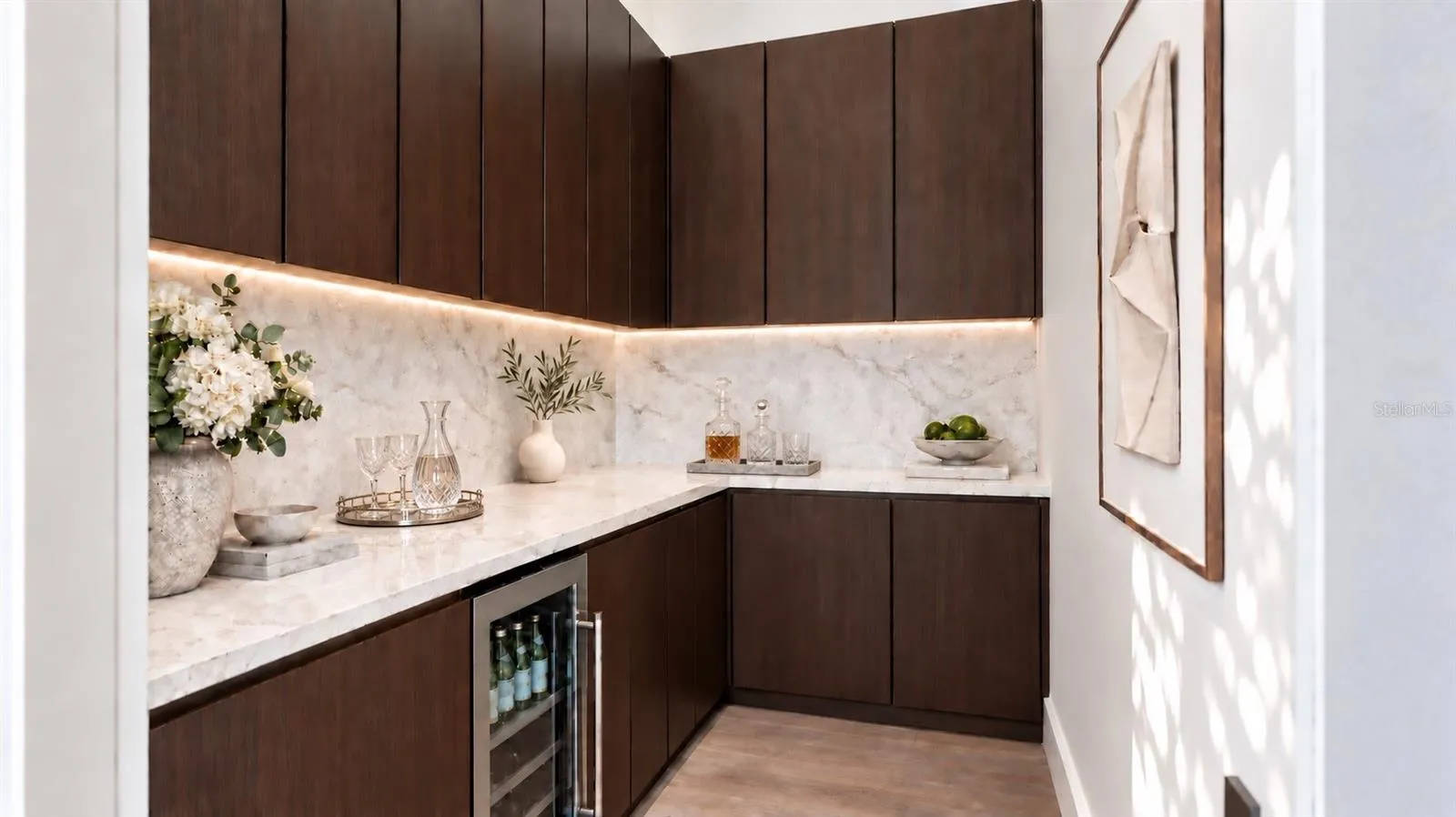 Butlers pantry, with virtual staging
