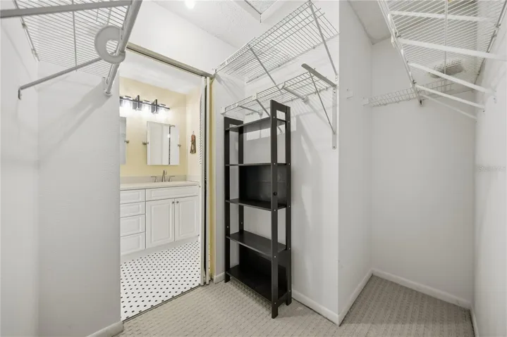 PRIMARY CLOSET