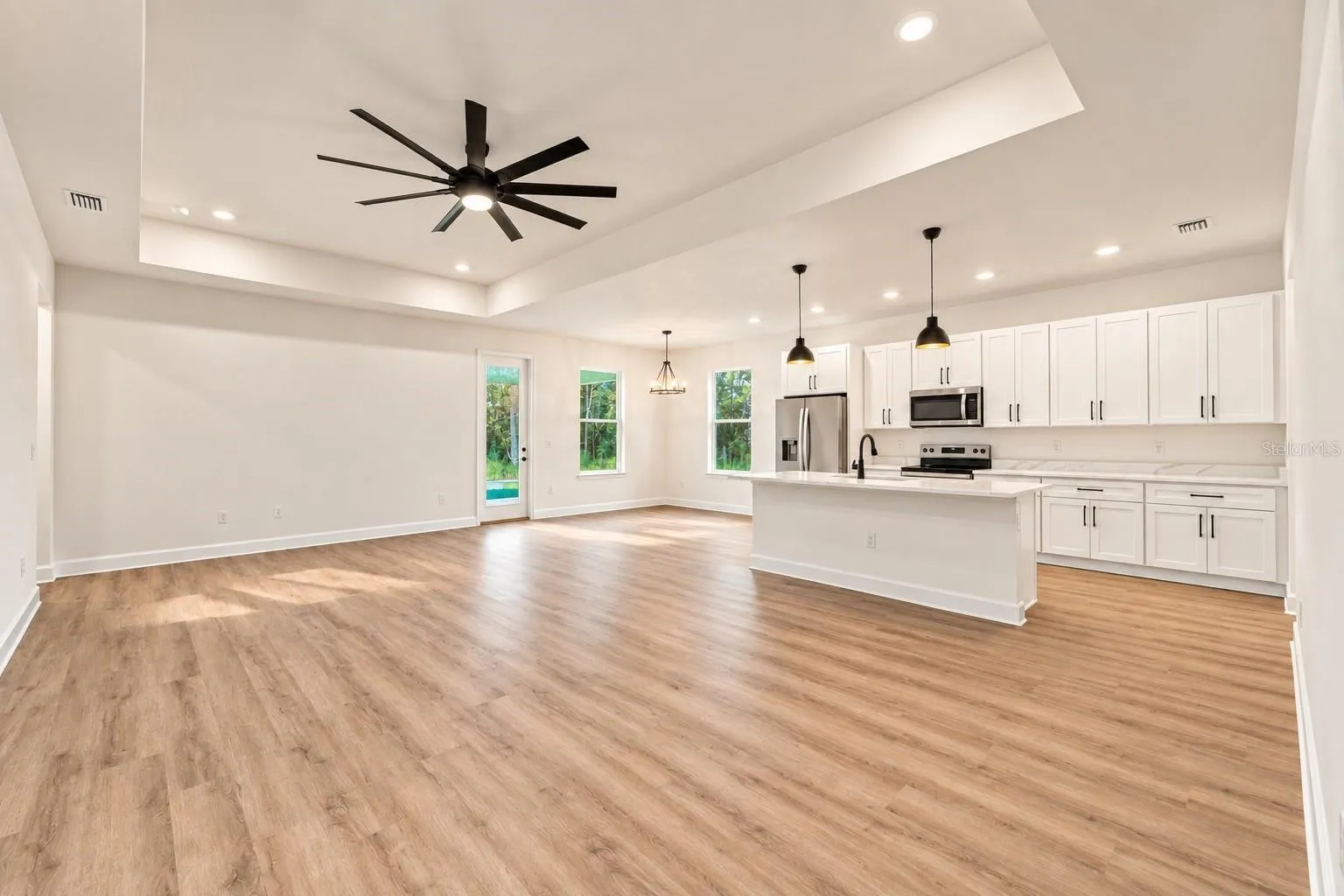 Living room/dining room combo