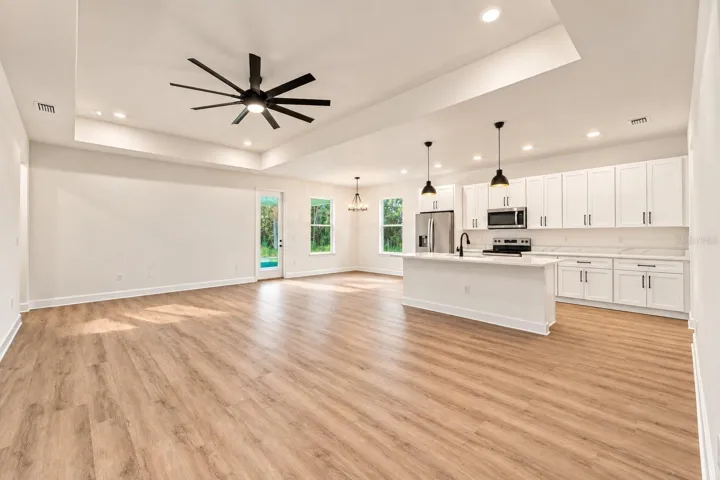 Living room/dining room combo