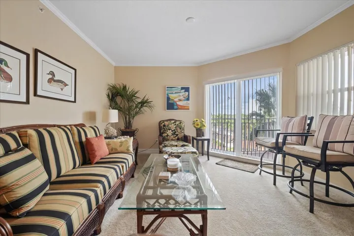 Open living room with views