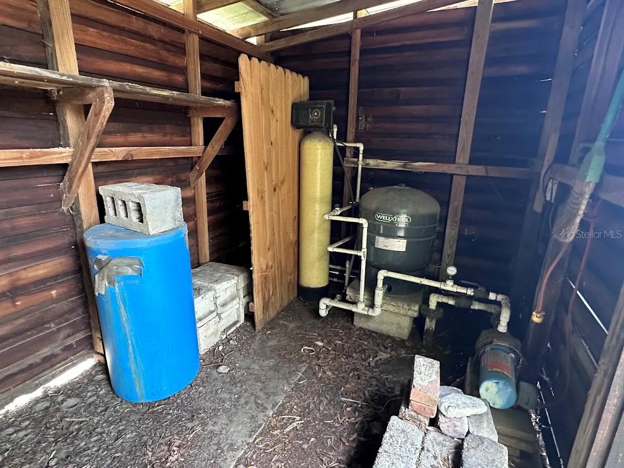 Inside of the Well House