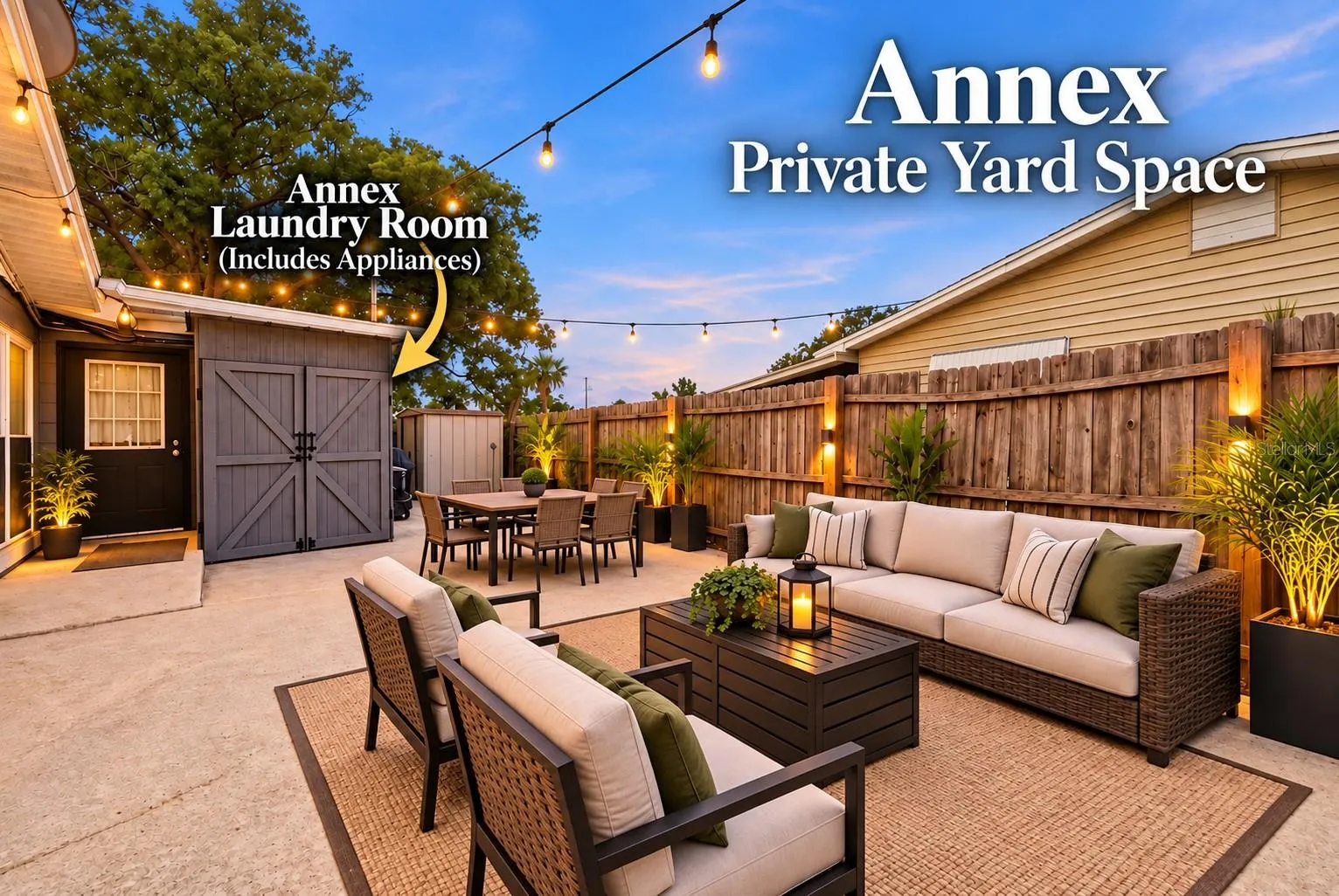 ANNEX - PRIVATE BACKYARD