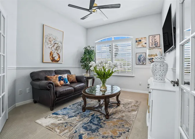 Bedroom 3 (no closet) can be used as an office or den