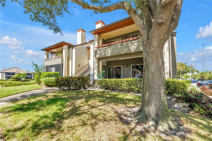 front of condo