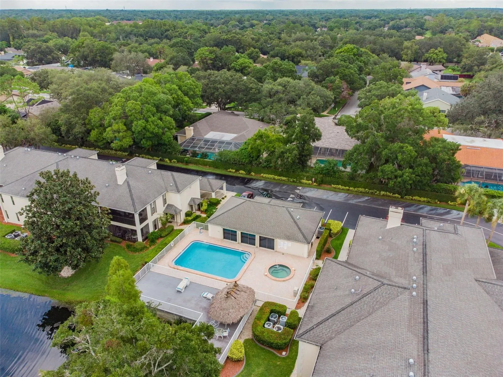 Pool, spa, and clubhouse