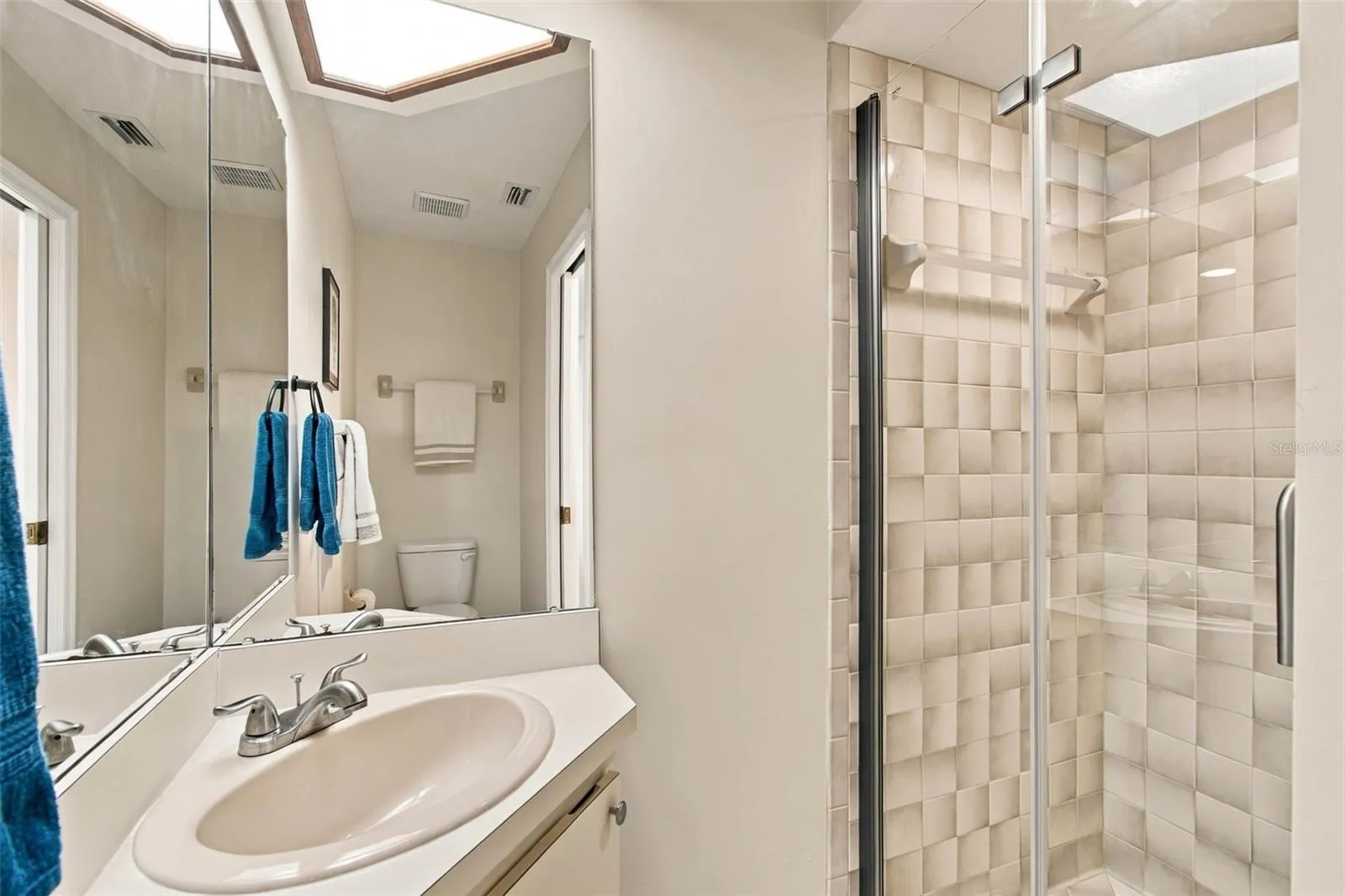 New shower door