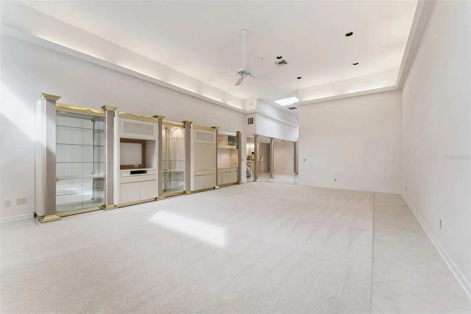 living and dining room