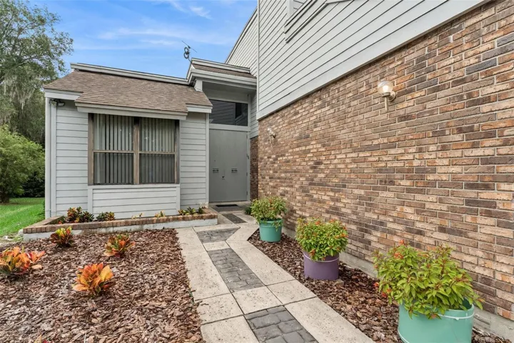 Virtual rendered - front walkway to front door