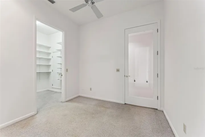 Bonus room and huge walk in closet