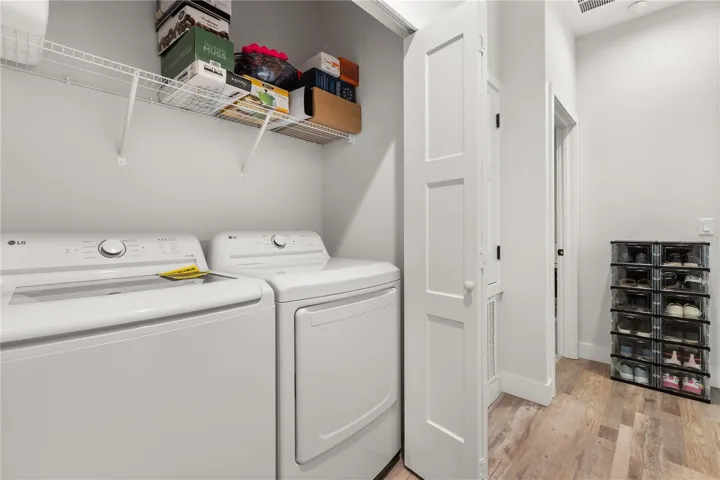 Laundry area