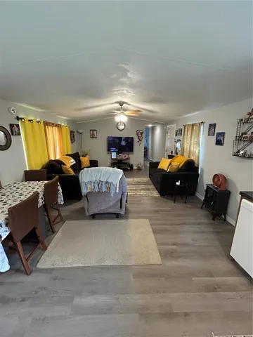 Dining, living room