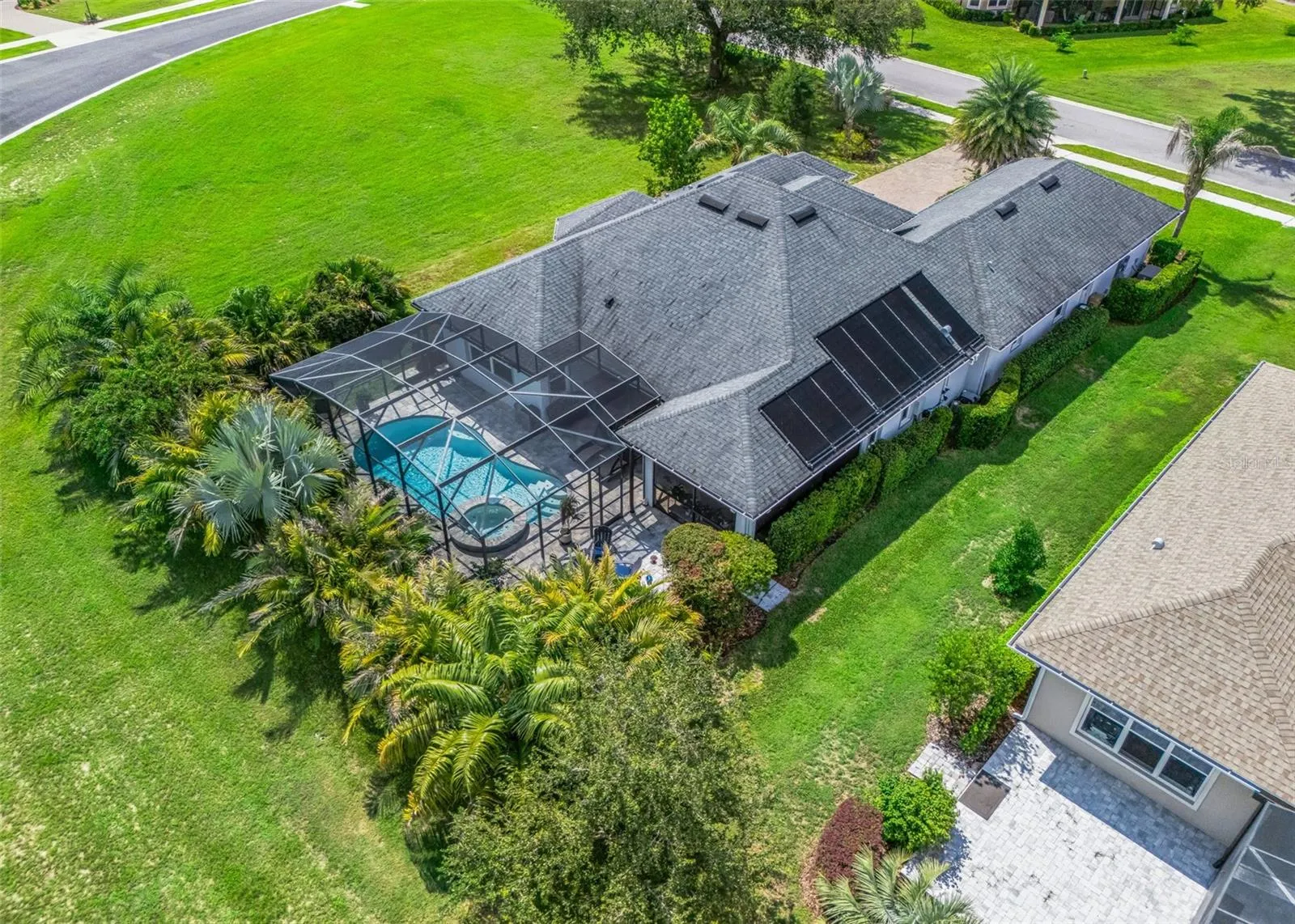 Aerial View of home