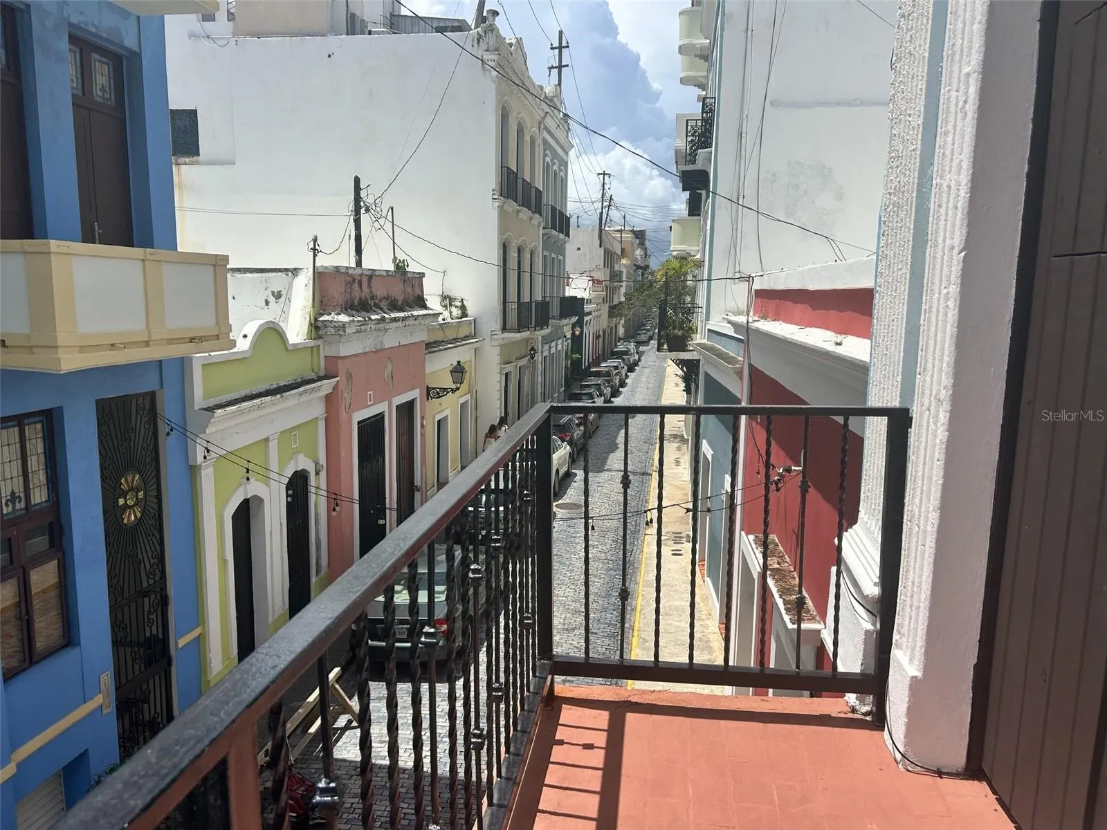 Balcony overlooking Calle Sol