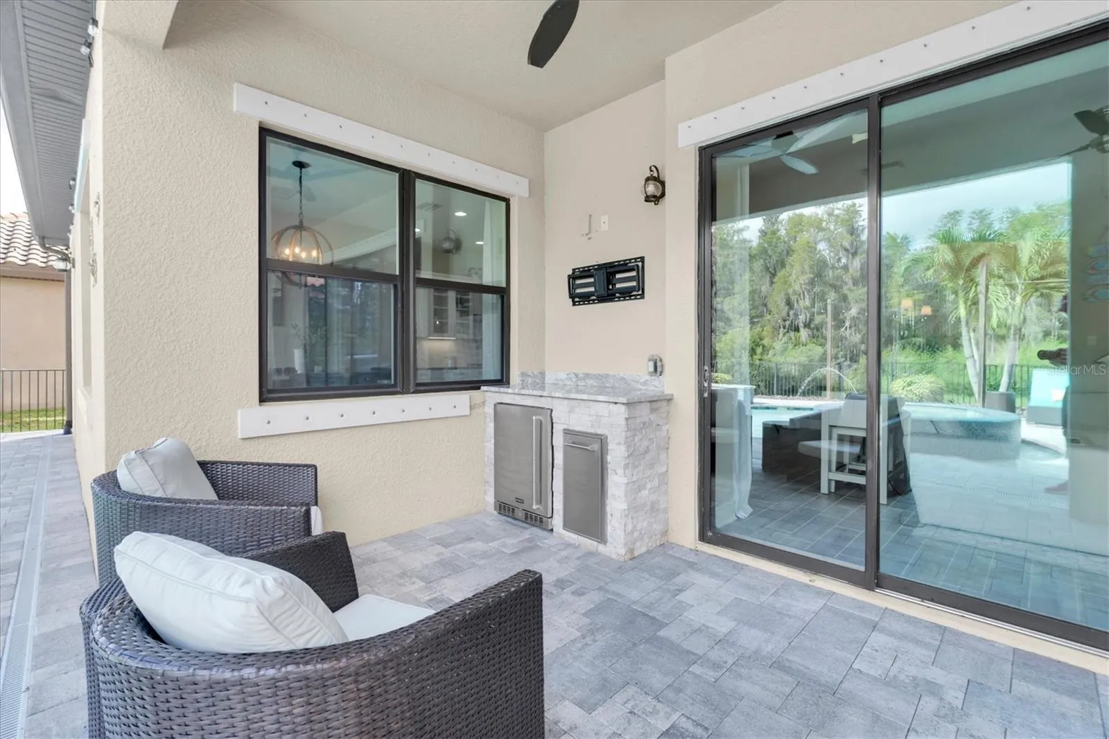 Patio seating