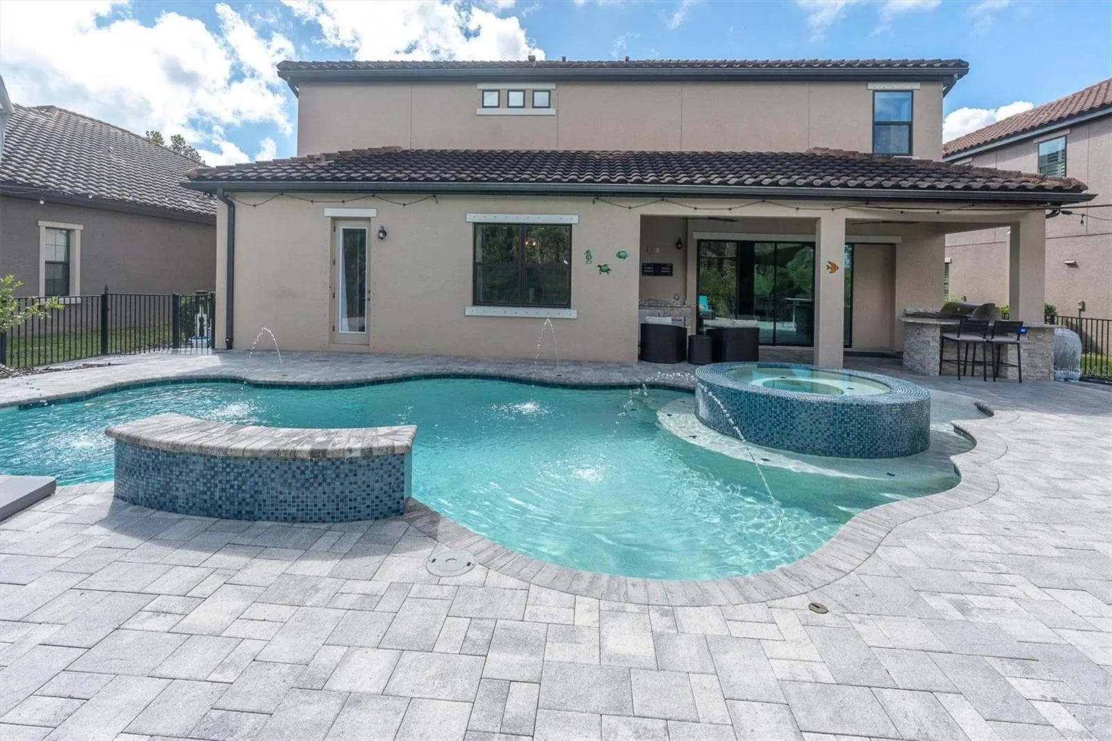 Pool w/ patio