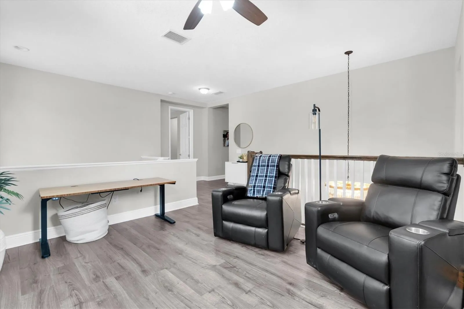Upstairs loft