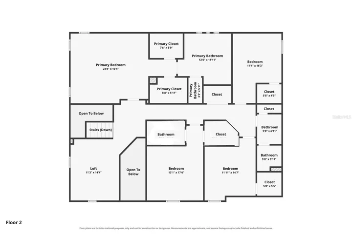 Floor plan 2nd floor