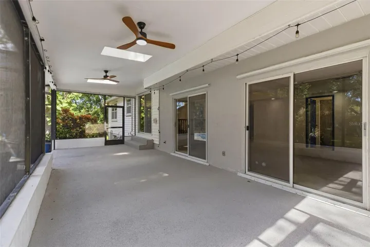 covered patio to pool