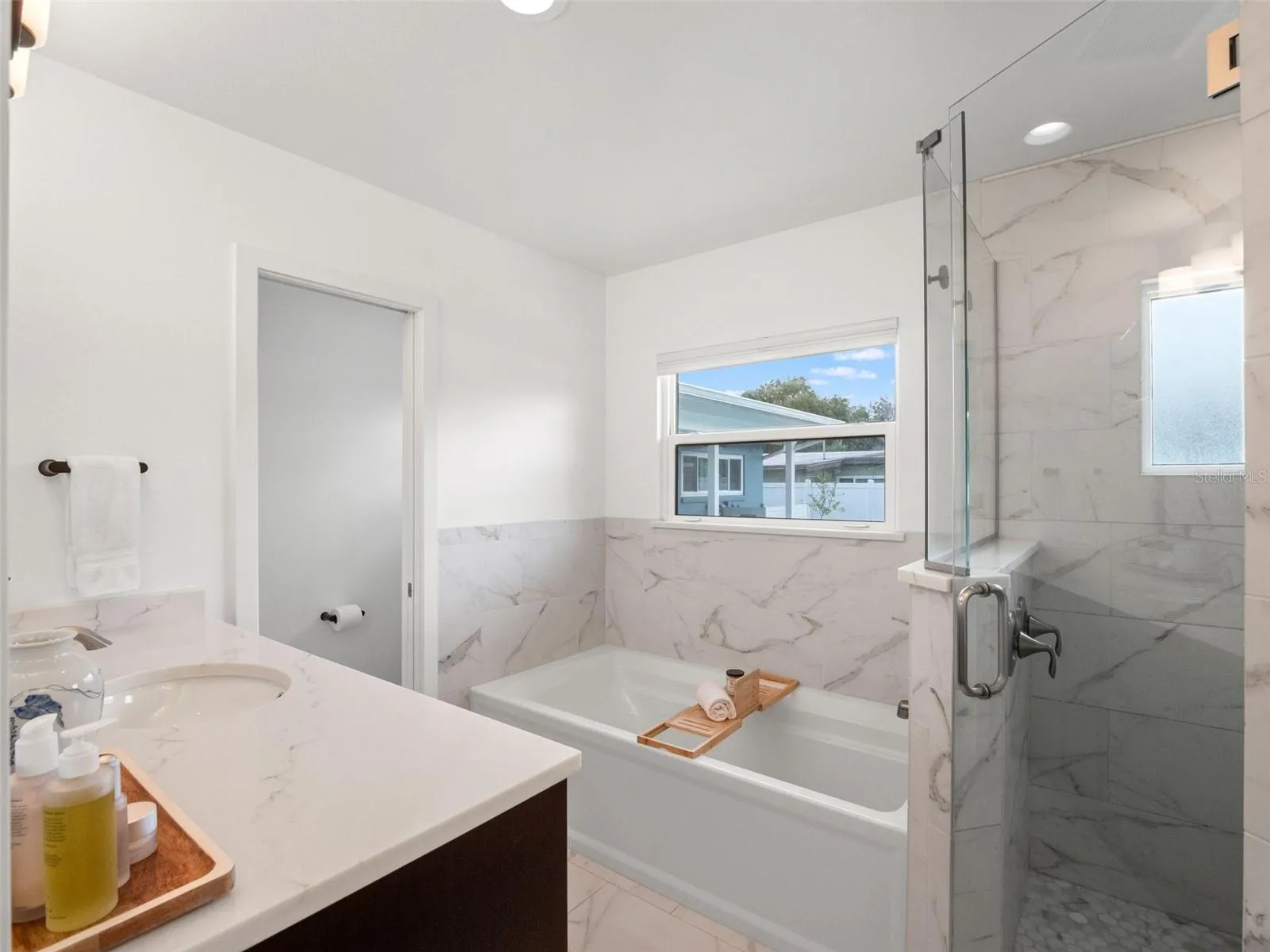 New primary en suite bath
