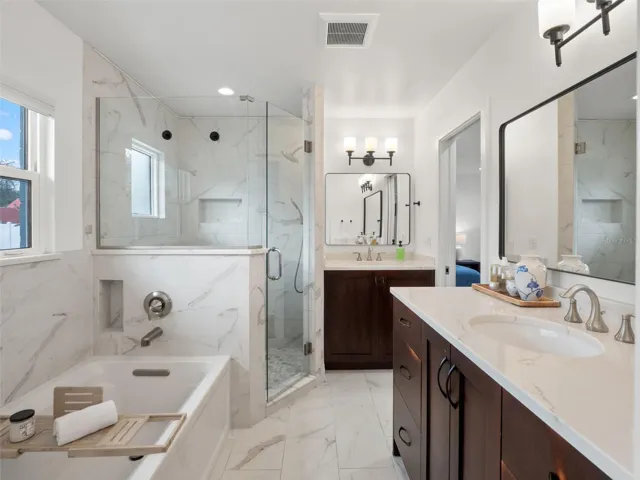New primary en suite bath