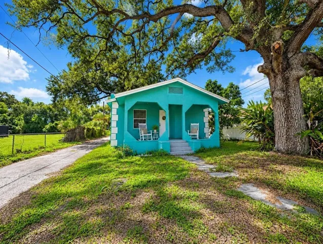 Large front porch