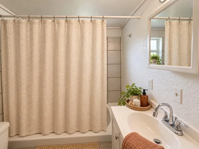 Bathroom 2 - - virtually staged