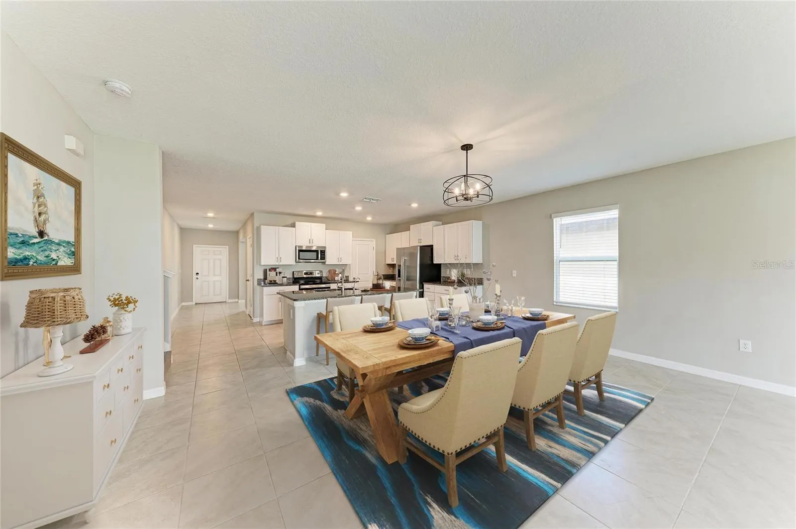 Staged Family Room
