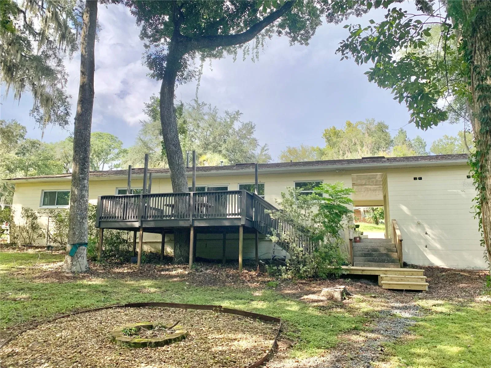 Back of home
