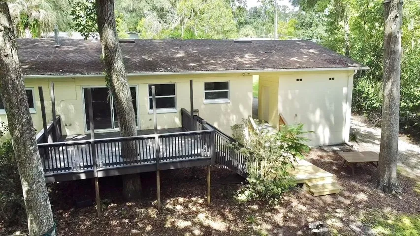 Back of home