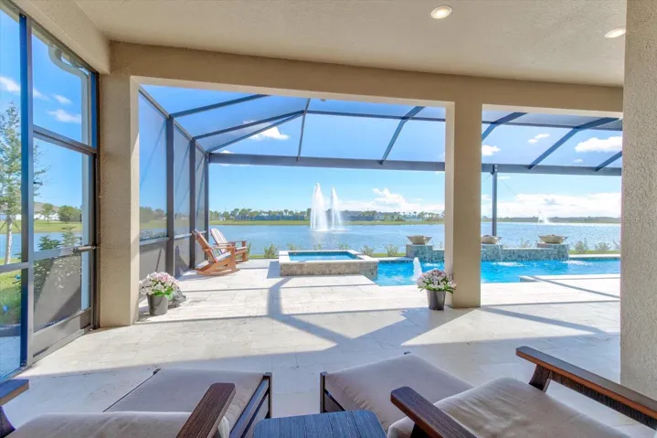 Lanai with a Water View