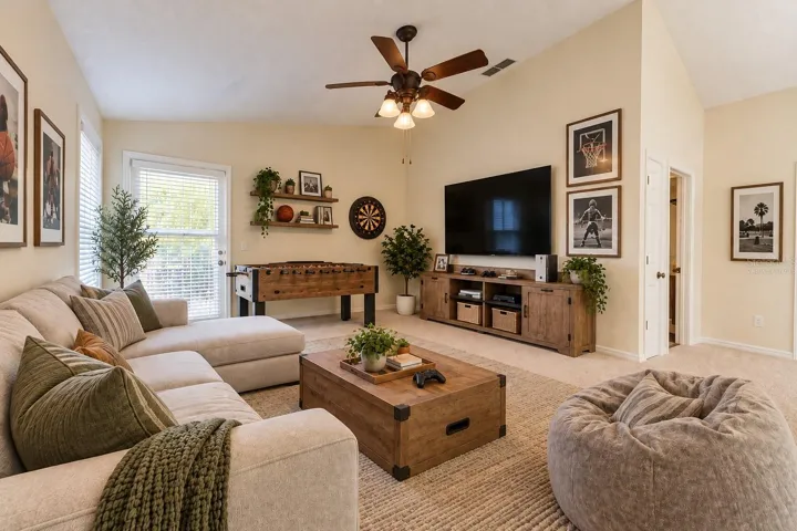 Loft Virtually Staged