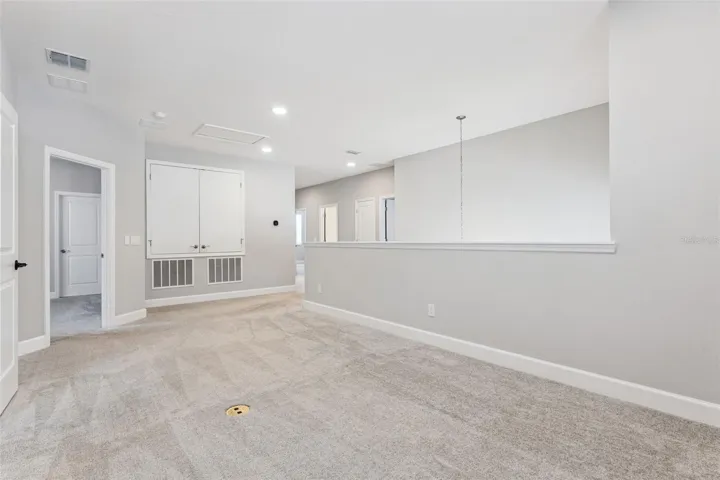 Loft with view of Bedroom 4