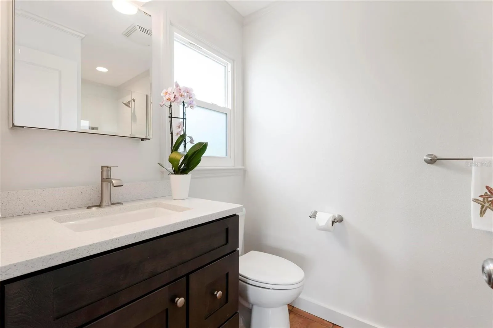 Second bathroom with shower.