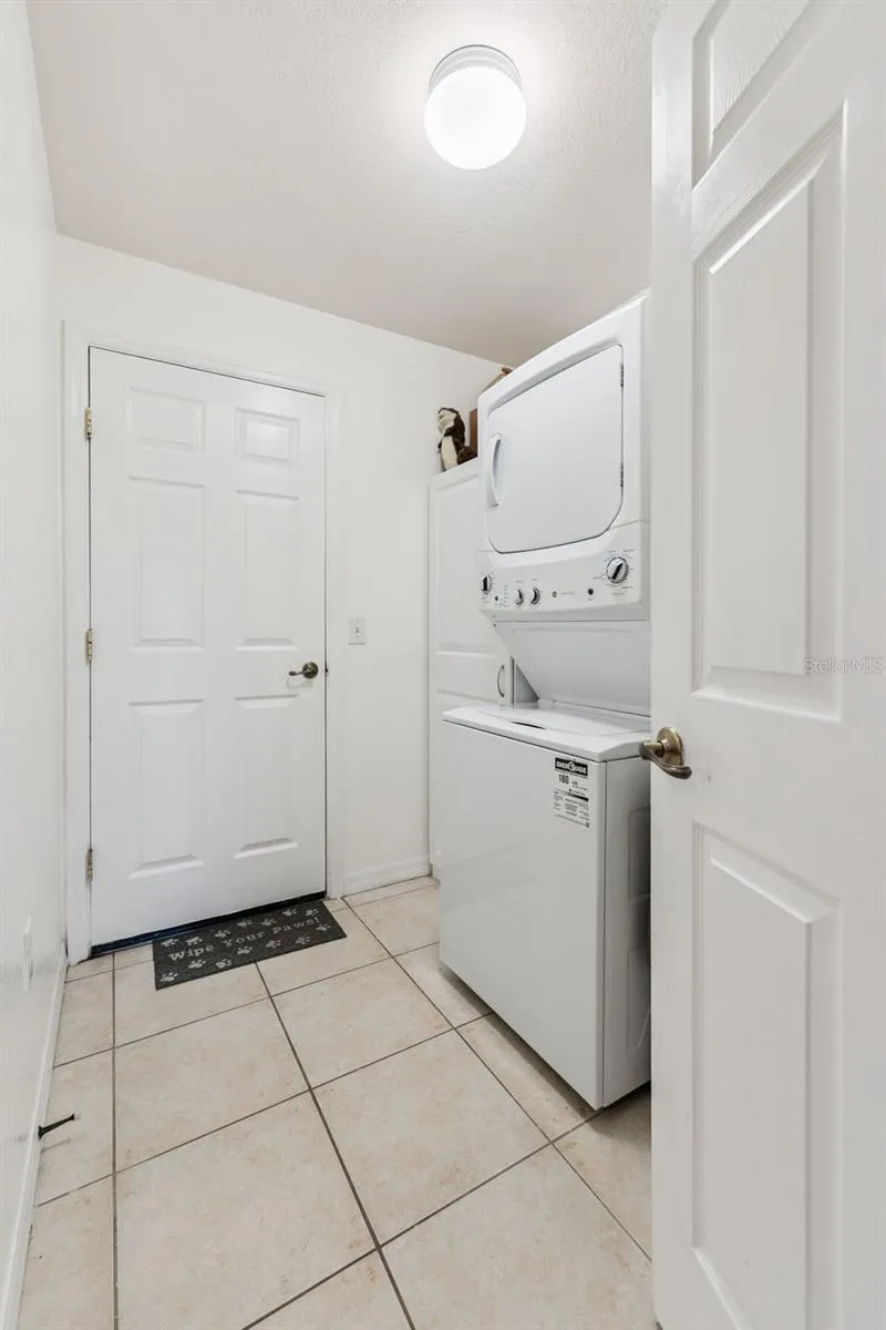 Laundry Room includes a New Washer/Dryer