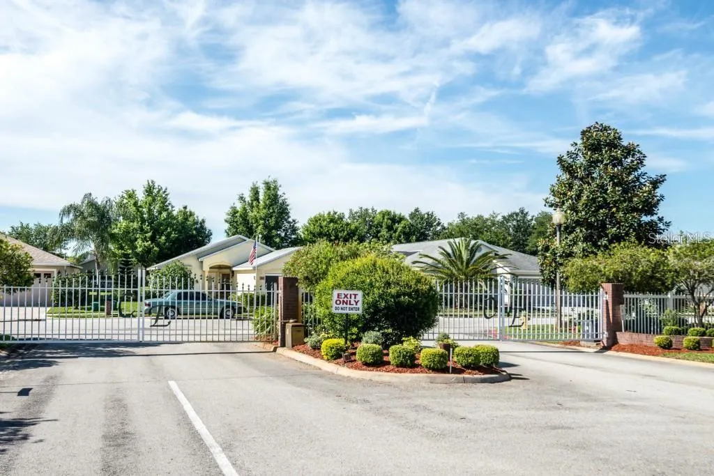 Gated Community Entrance