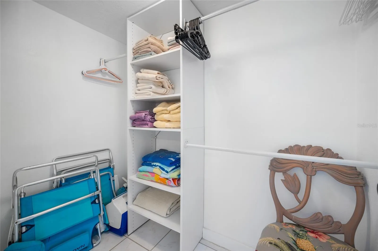 Spacious Primary Closet