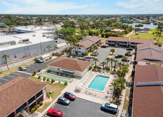 Sparkling Community Pool