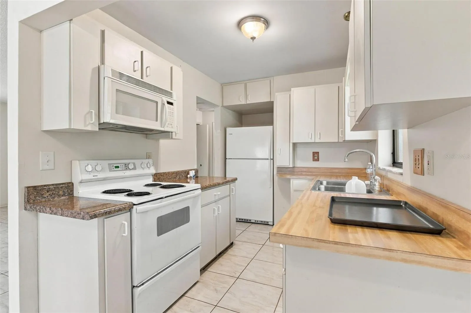 Guest house kitchen.