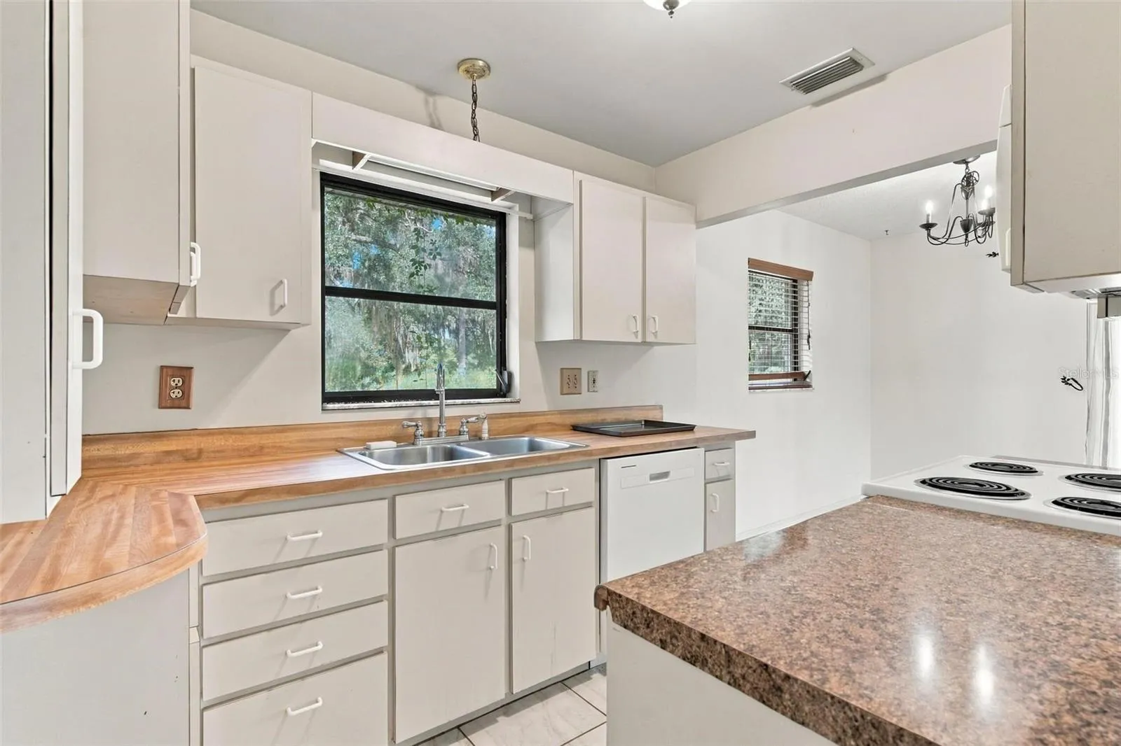 Guest house kitchen.