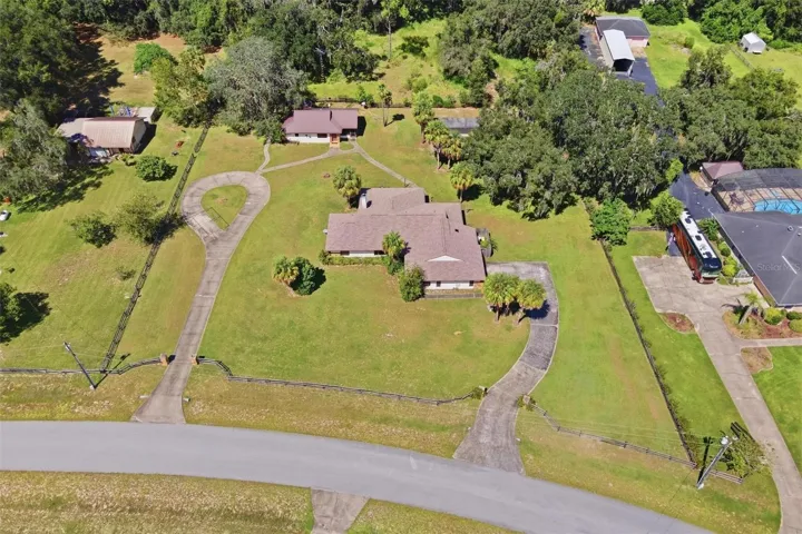 Ariel of property.