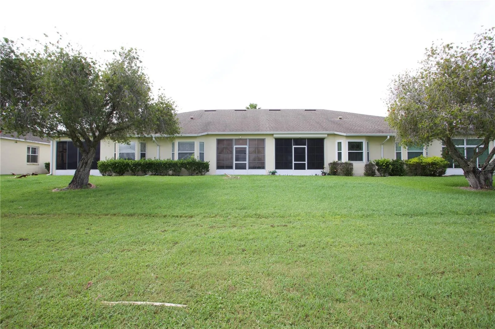 Back of unit