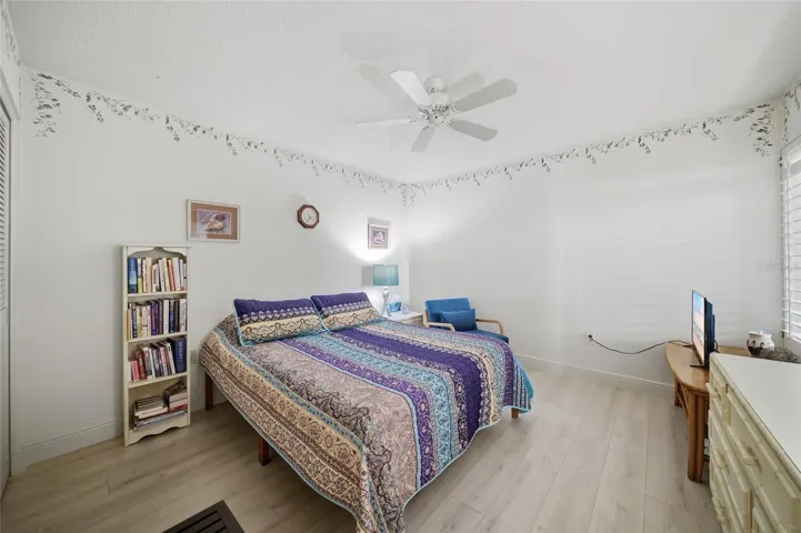 Second bedroom with closet
