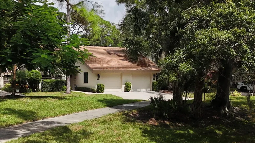 Exterior front view and walkway