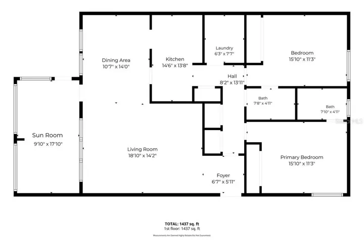 All measurements approximate